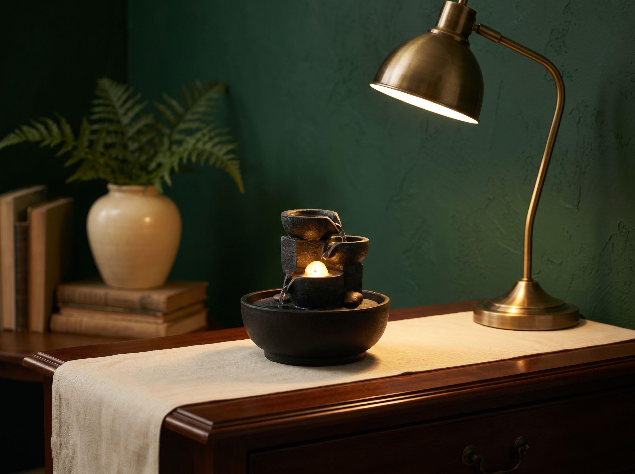 Comment integrer une fontaine decorative dans un jardin zen